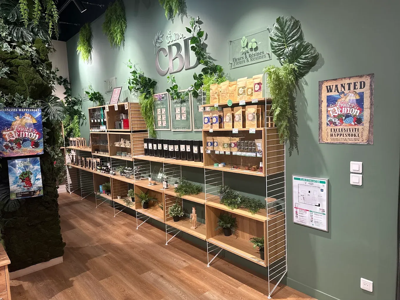 Corner CBD de la boutique HappeSmoke Cabriès